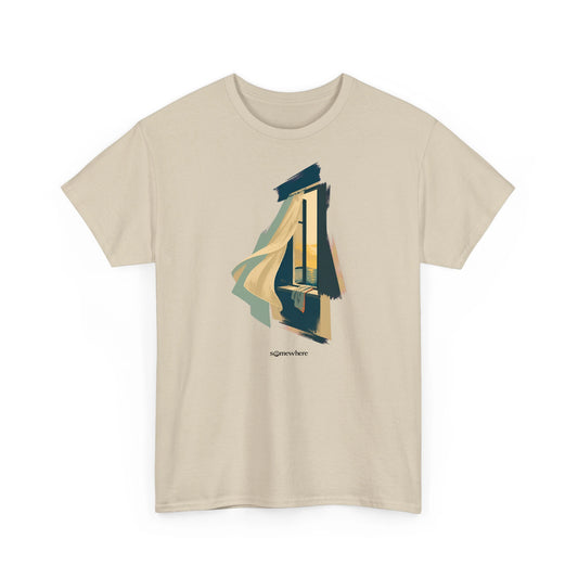 Before Dawn tee in Sand, front view